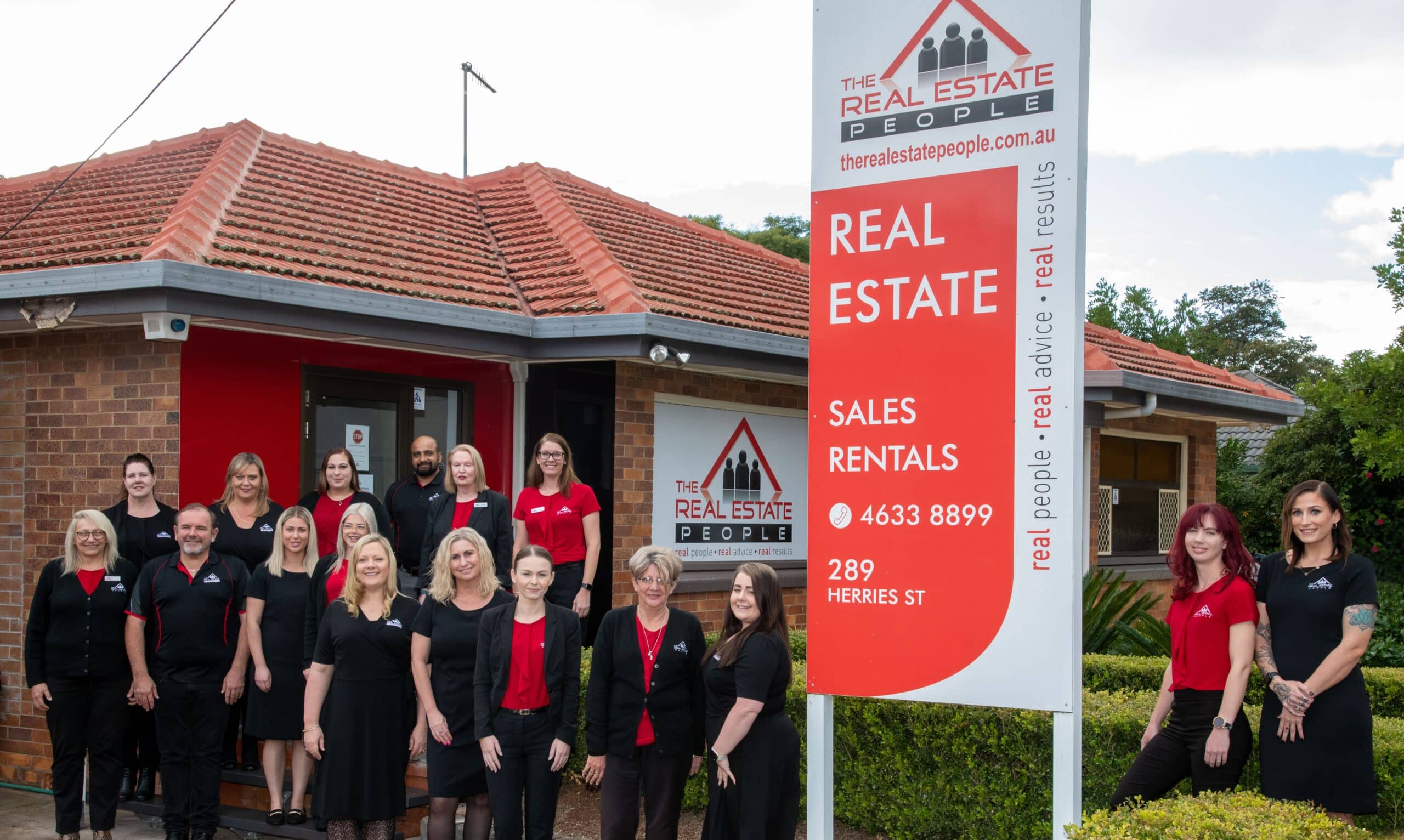 The Real Estate People team and staffs